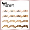 Maybelline Dream Urban Cover Flawless Coverage Foundation Makeup, SPF 50, Cappuccino 340