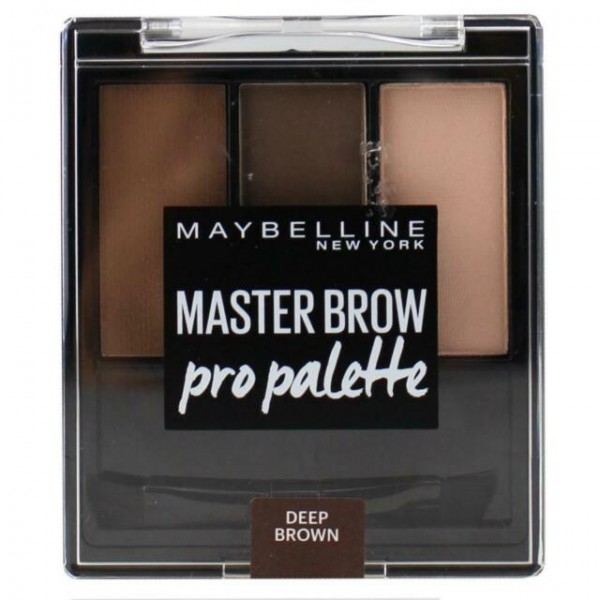 MAYBELLINE MASTER BROW PRO PALETTE DEEP BROWN
