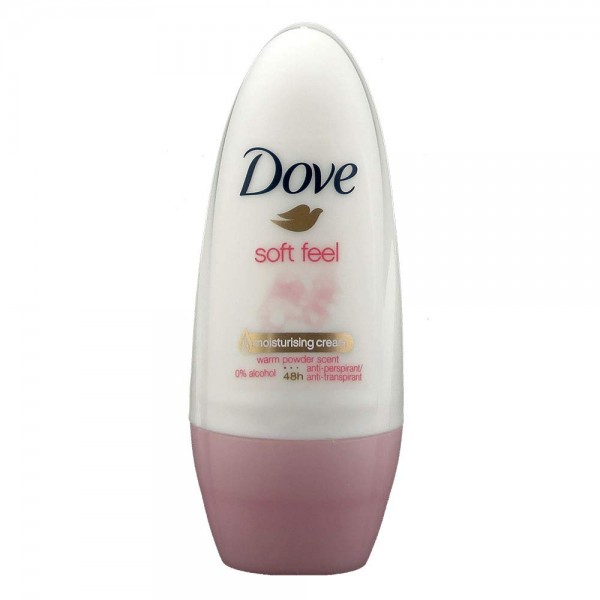 Dove Soft Feel Roll On Deodorant 50ml