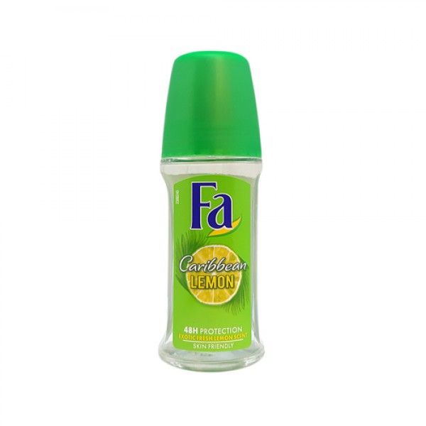 Fa Caribbean Lemon Roll On for Women 50ml