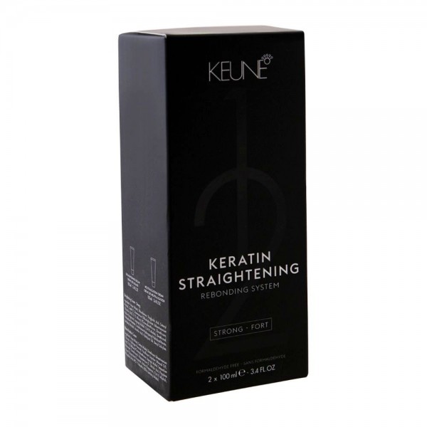 Keune Keratin Straightening Rebonding System, Strong, 200ml
