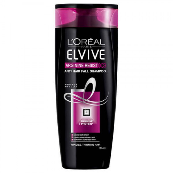Loreal Elvive 325ml Arginine & Protein Anti Hair Fall Shampoo