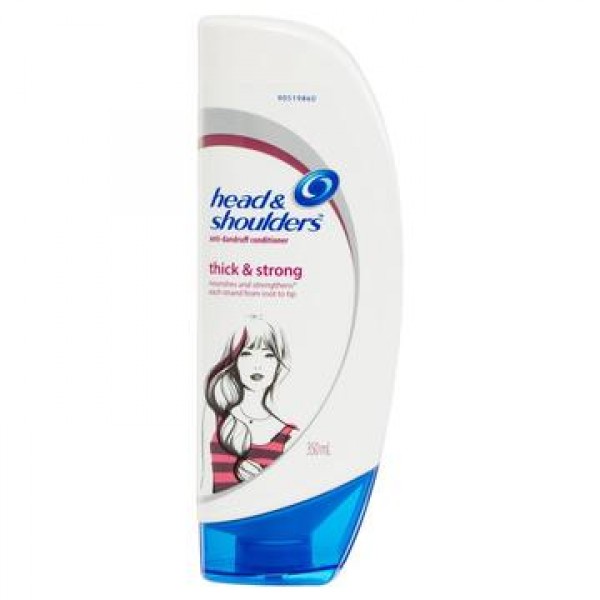 HEAD & SHOULDERS THICK & STRONG ANTI-DANDRUFF CONDITIONER 350ML