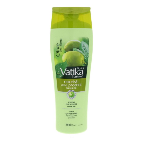  Vatika Olive And Henna Nourish & Protect Shampoo, 200ml