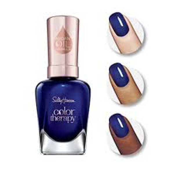SALLY HANSEN COLOR THERAPY NAIL POLISH SOOTHING SAPPHIRE 430 14.7ML