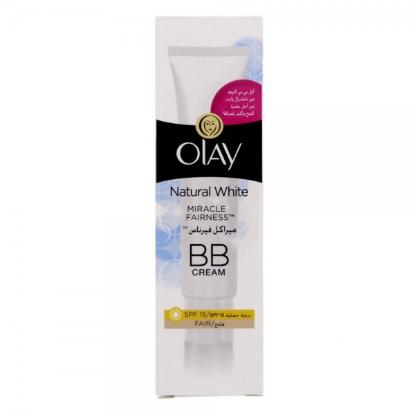 Olay Natural White Miracle Fairness BB Cream with SPF 15 Fair 50 ml
