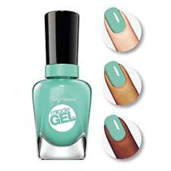 SALLY HANSEN MIRACLE GEL  754 PRINCE CHAR-MINT