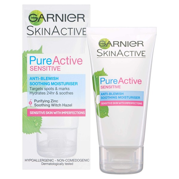 Pure Active Sensitive Anti Blemish Face Moisturiser 50ml